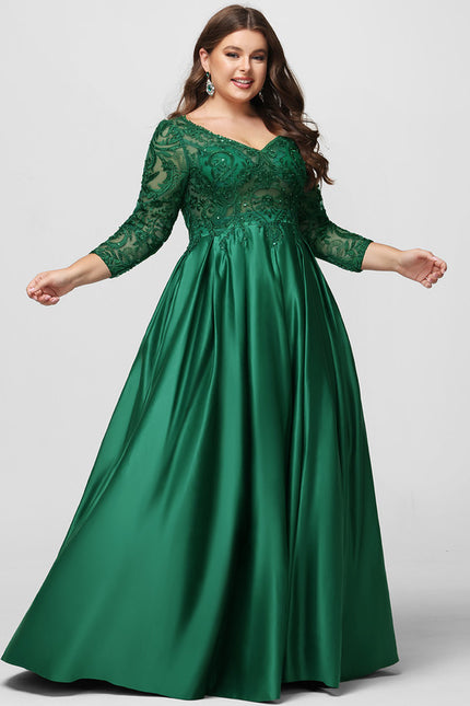 Robe De Bal Manche Longue - gallery 9
