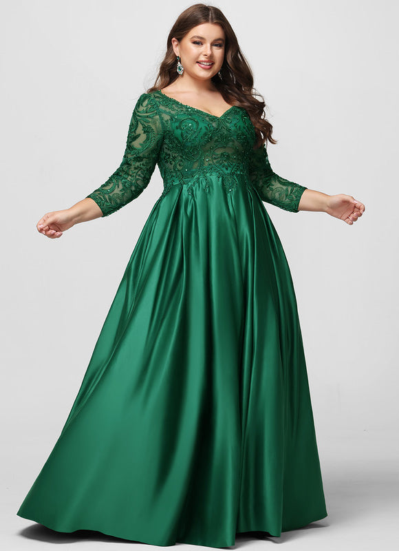 Robe De Bal Manche Longue - gallery 9