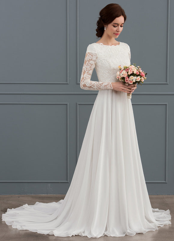 Robe Ivoire Manche Longue - gallery 3
