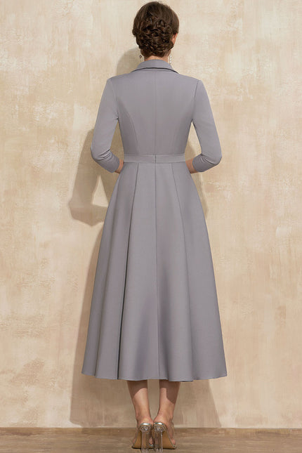 Robe Droite Manche Longue - gallery 2