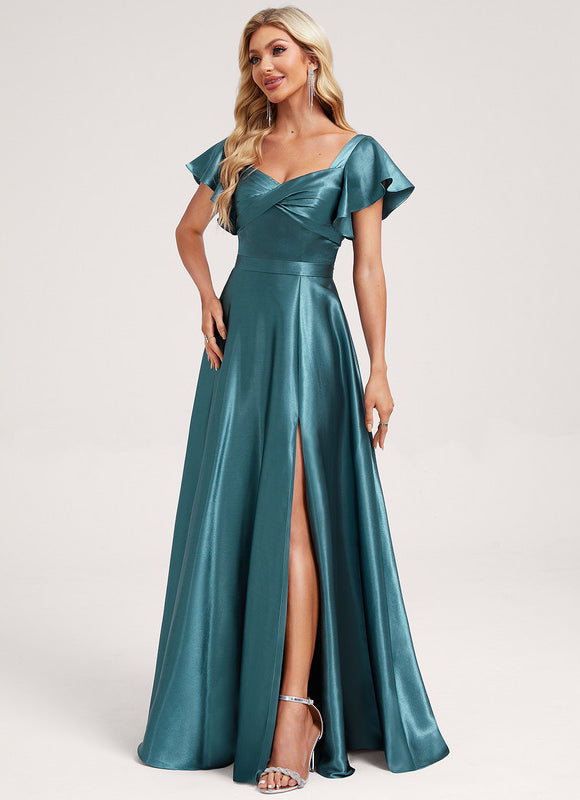 Robe Longue Manche Volante - gallery 2