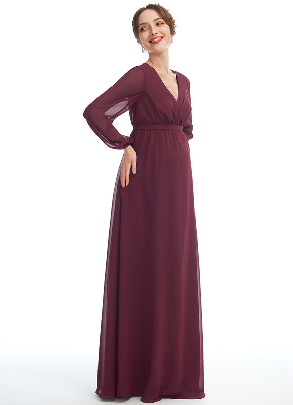 Robe Grossesse Manche Longue - gallery 2