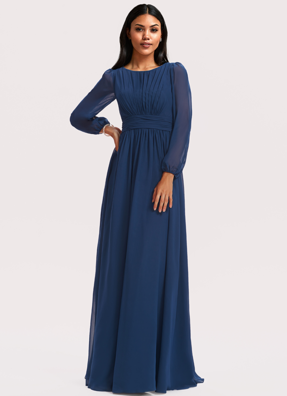 Robe Longue Manche Longue Modanisa - gallery 3