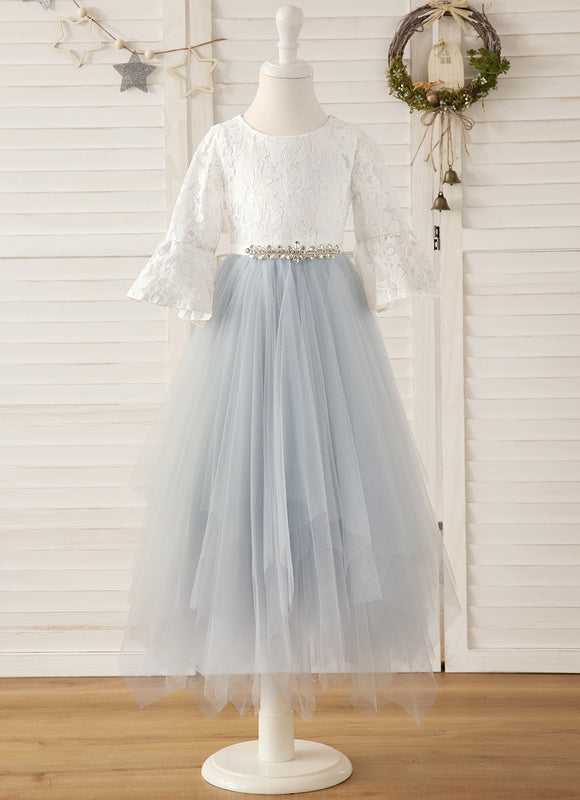 Robe Cérémonie Fille Manche Longue