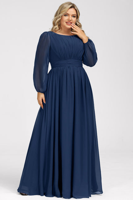 Robe Longue Manche Longue Modanisa - gallery 7