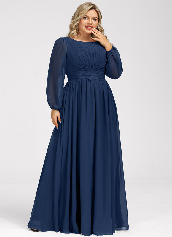 Robe Longue Manche Longue Modanisa - gallery 7