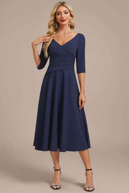 Robe Mariage Invitée Manche Longue - gallery 2