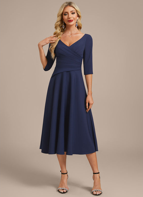 Robe Mariage Invitée Manche Longue - gallery 2