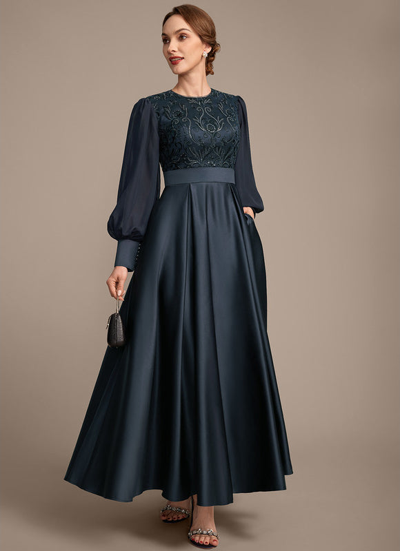 Robe Longue Manche Papillon - gallery 5