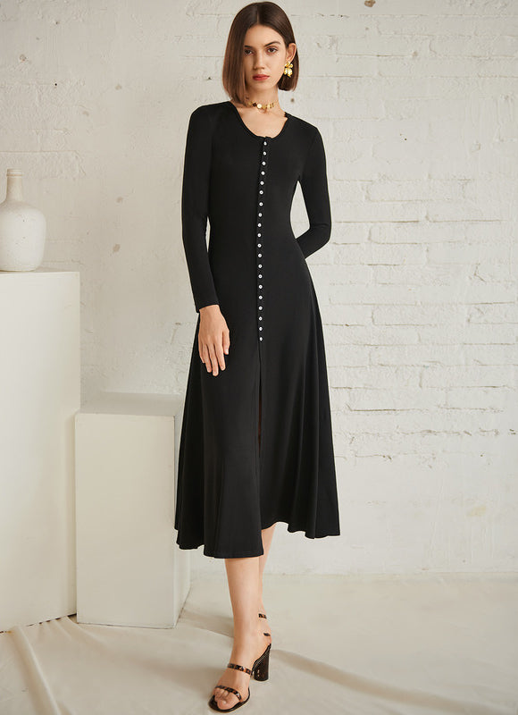 Robe Décontractée Manche Longue