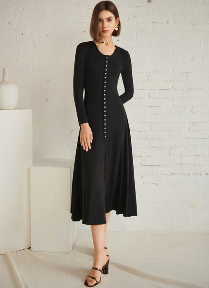 Robe Décontractée Manche Longue