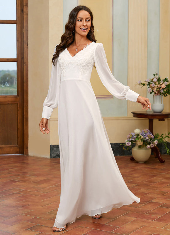 Robe Mariee Boheme Manche Longue - gallery 3