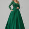 Robe De Bal Manche Longue