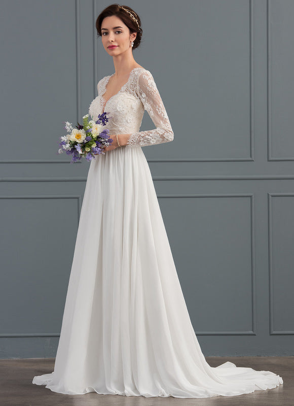 Robe Manche Longue Élégance Florale - gallery 2