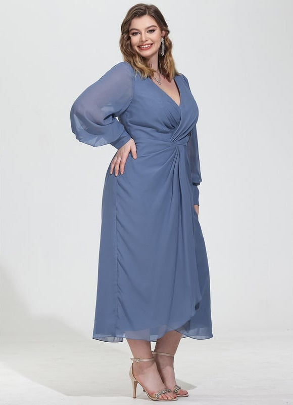 Robe De Cocktail Manche Longue - gallery 9