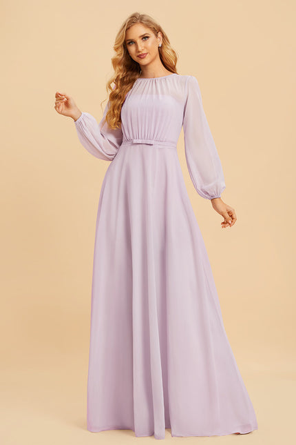 Robe Manche Longue Demoiselle D'Honneur