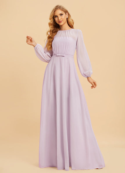 Robe Manche Longue Demoiselle D'Honneur