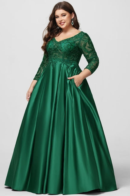 Robe De Bal Manche Longue - gallery 5