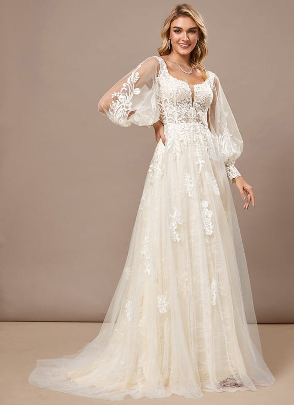 Robe Manche Longue Bohème Élégante - gallery 5