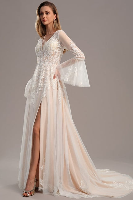 Robe Manche Longue Decollete - gallery 1