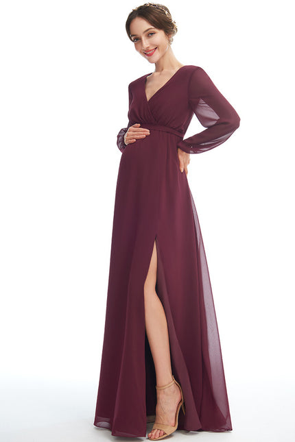 Robe Grossesse Manche Longue
