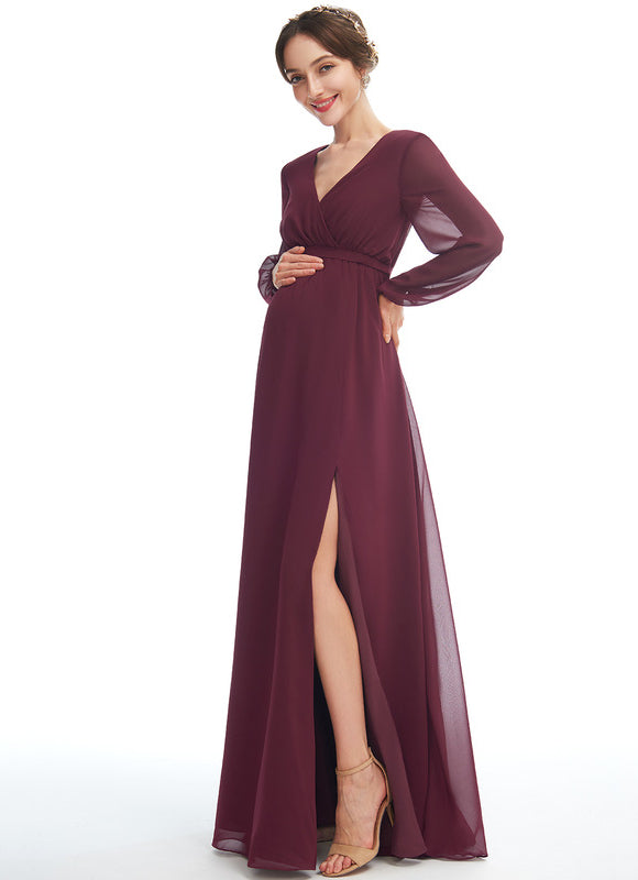 Robe Grossesse Manche Longue