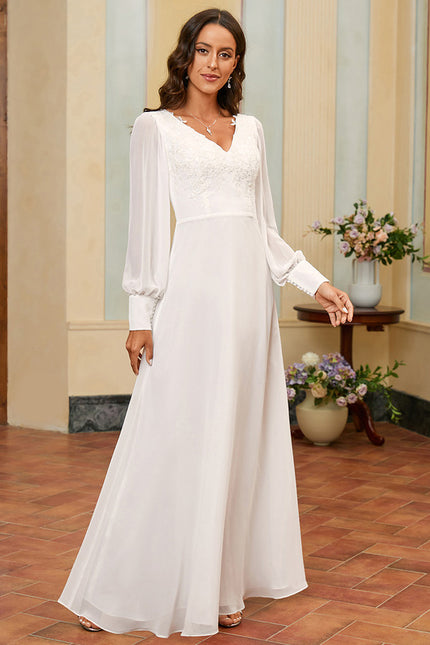 Robe Mariee Boheme Manche Longue - gallery 1