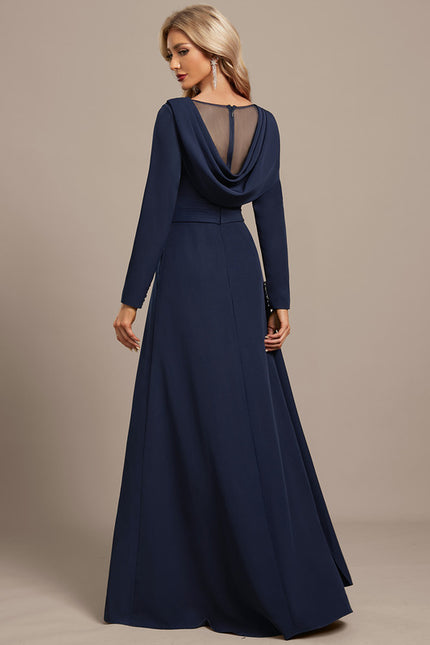 Robe De Soirée Avec Manche Longue - gallery 5