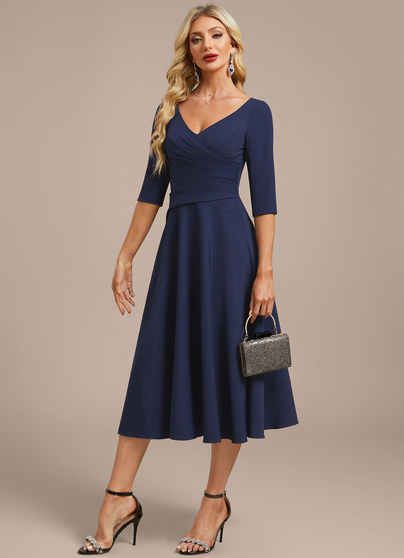 Robe Mariage Invitée Manche Longue - gallery 3